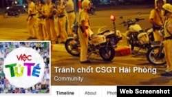 Hiện trang Facebook có hình ảnh đại diện ghi là “Việc tử tế” không còn truy cập được.