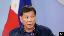 Ông Rodrigo Duterte.