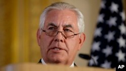 Ngoại trưởng Mỹ Rex Tillerson.