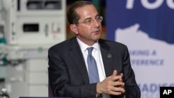 Bộ trưởng Y tế và Dịch vụ Nhân sinh Hoa Kỳ (HHS) Alex Azar. 