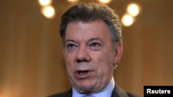 Tổng thống Colombia Juan Manuel Santos.