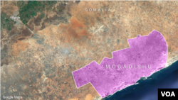 Vùng Afgoye, gần Mogadishu, Somalia