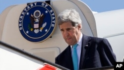 Ngoại trường Mỹ John Kerry tại Amman, Jordan, 26/3/2014.