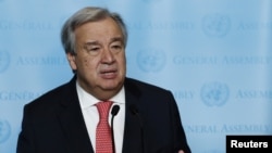 Tổng thư ký Liên Hiệp Quốc Antonio Guterres.