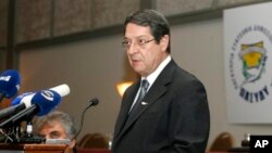 Tổng thống Chypre Nicos Anastasiades.