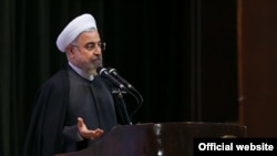 Tổng thống Iran Hassan Rouhani nói chuyện tại Đại học ở Tehran