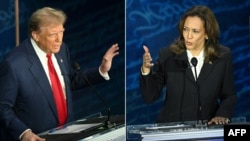 Başkan adayları Kamala Harris ve Donald Trump, Philadelphia'daki tartışma programında karşı karşıya geldi.