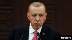 Cumhurbaşkanı Recep Tayyip Erdoğan seçimin ardından düzenlenen ilk meclis parti grubu toplantısında konuşuyor- 3 Haziran 2023, Ankara