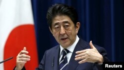 Thủ tướng Nhật Bản Shinzo Abe.